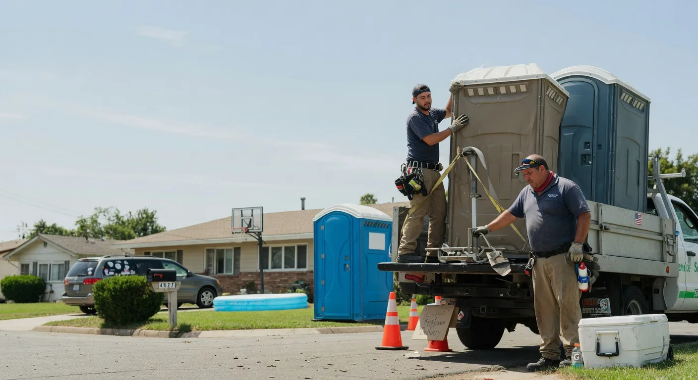Porta Potty Rental in Portland, OH near me
