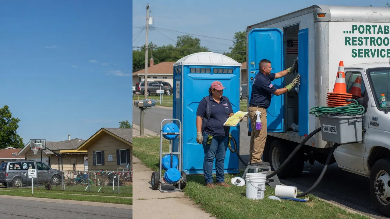 Portable Toilet Rental in Portland, OH near me